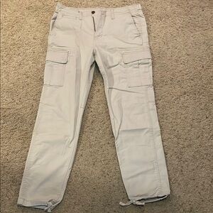 American Eagle Outfitters Beige Cargo Pants